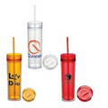 15 Oz. Hot & Cold Skinny Tumbler